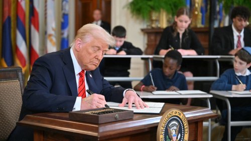 Trump signs order aiming to close the Education Department