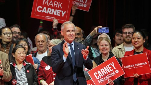 In his victory speech, Mark Carney warns Canadians that 'Trump is trying to break us'
