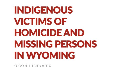 Homicide rates in WY are five times higher for Native people but have slightly decreased since 2019