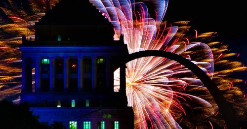 Photos: Fourth of July brings celebration, demonstrations to downtown St. Louis