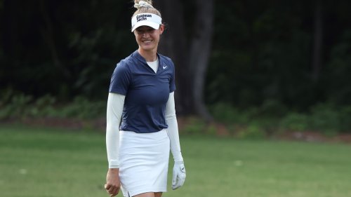 Nelly Korda keeps the 'faith,' switches putter and rallies to make cut at Chevron Championship