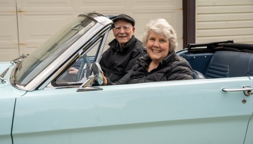 Gail Wise bought the first Ford Mustang sold in the United States; 60 years later, she still owns it