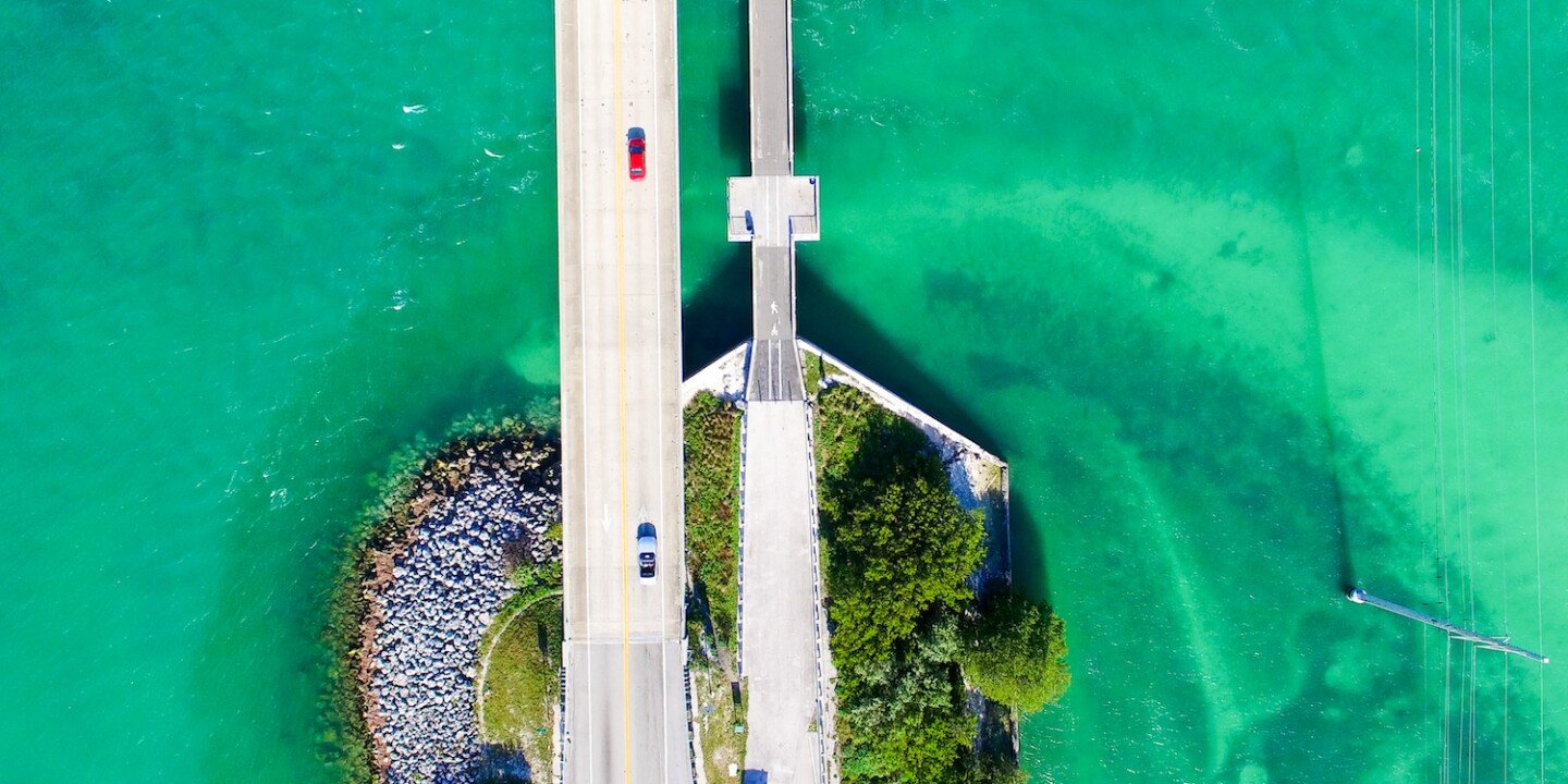 The Old Florida Keys Bridge Is Now a Scenic Walkway and Bike Path