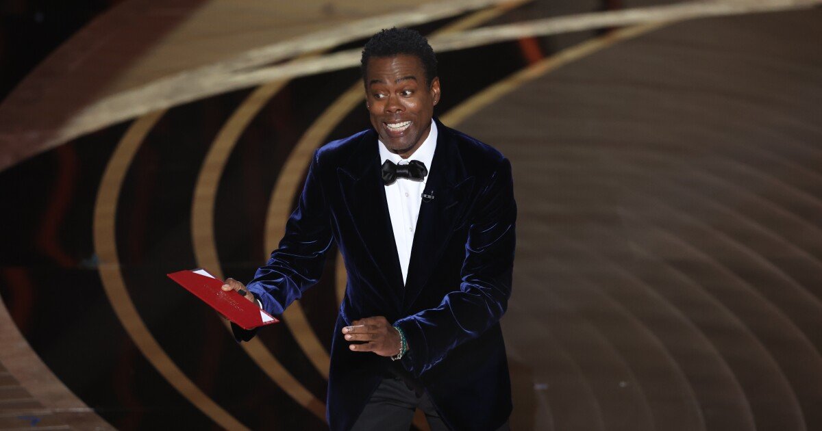 Chris Rock shuts down fan who shouts expletive-laced insult about Will Smith
