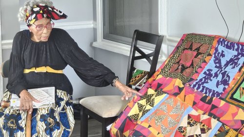 On Juneteenth, she celebrates quilts' role in Underground Railroad