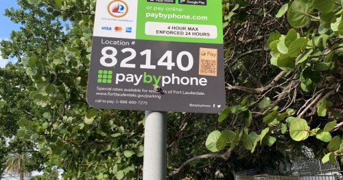 More fake QR codes found in Fort Lauderdale parking spots