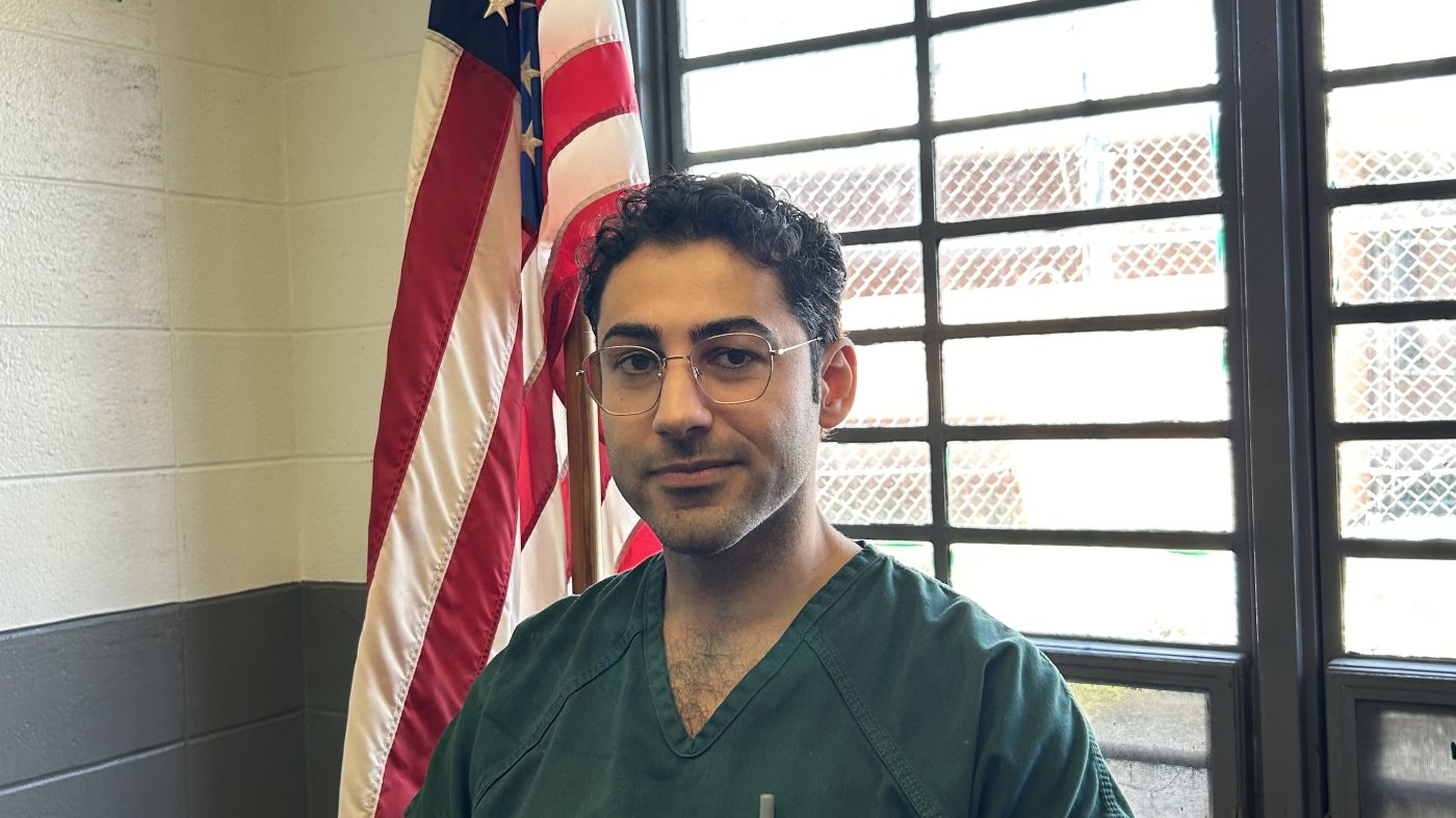 Mohsen Mahdawi — the Columbia student arrested at his citizenship appointment — speaks