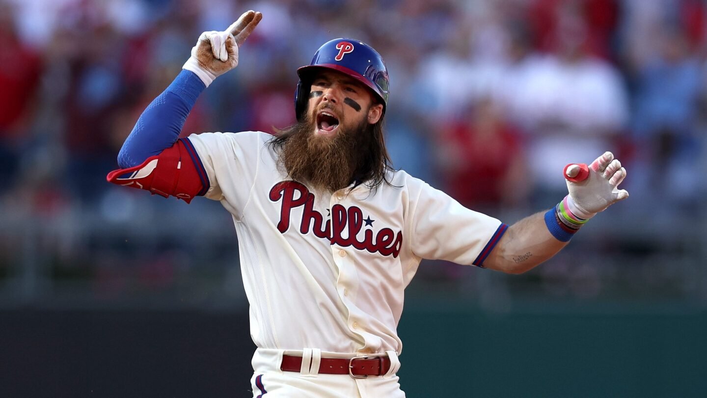 Phillies beat Braves 8-3 in Game 4, advance to NLCS