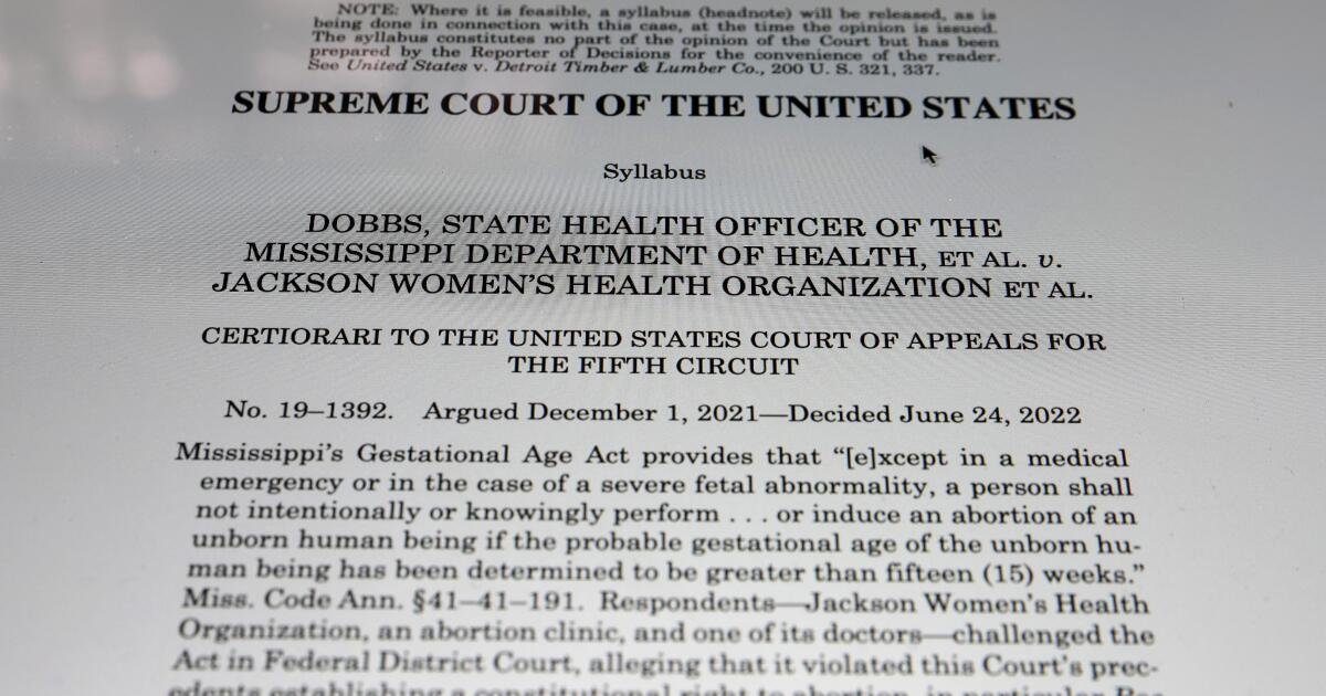 Abortion and the Supreme Court: A short legal history of Roe