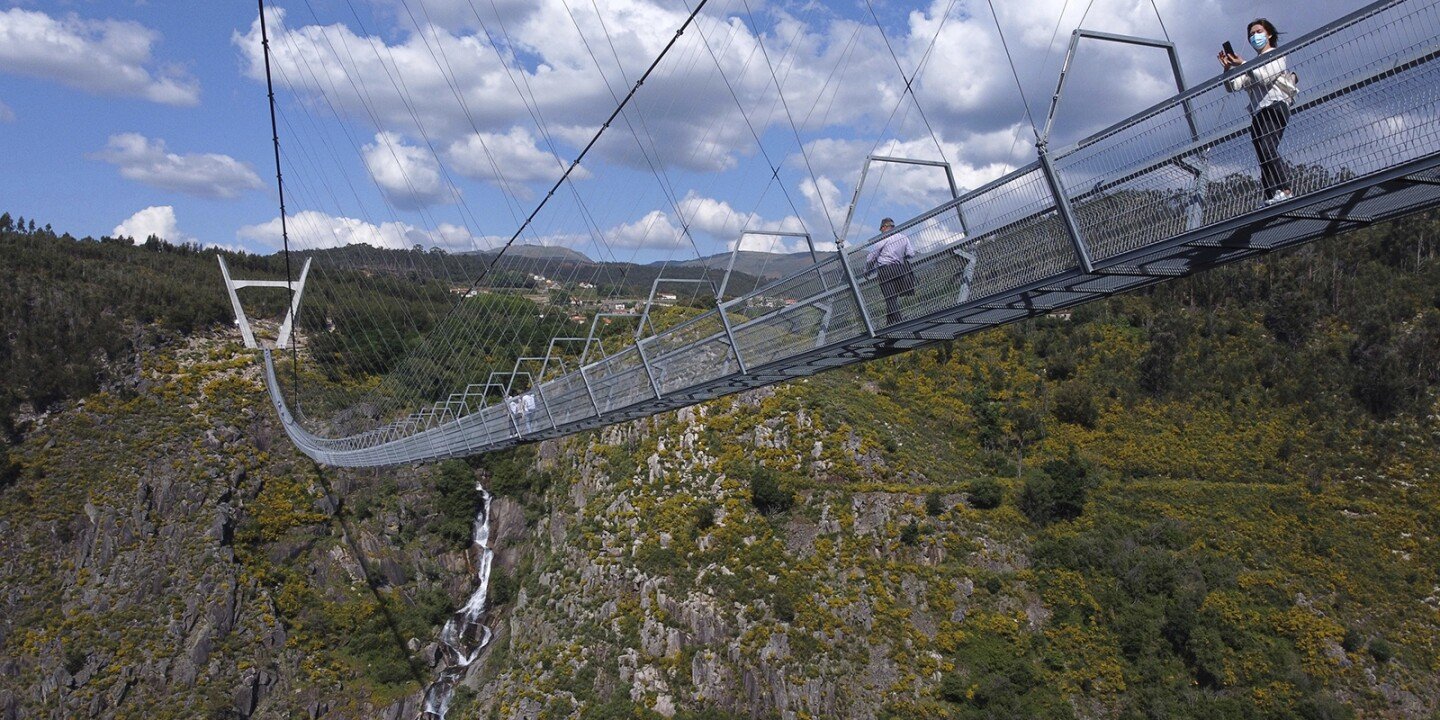 The World’s Longest Pedestrian Bridge Opens in Portugal
