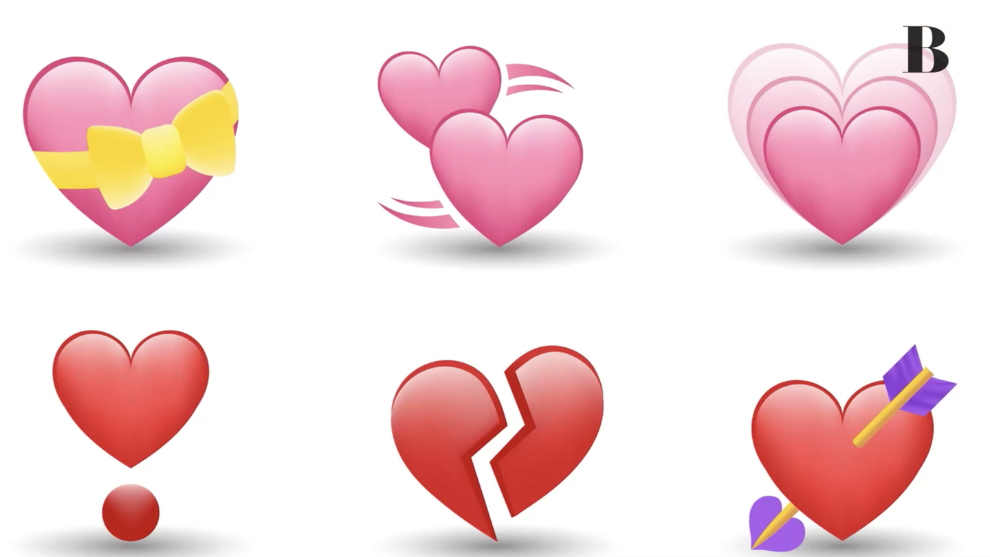 Wähle ein Herz-Emoji und erfahre, wofür dich andere lieben