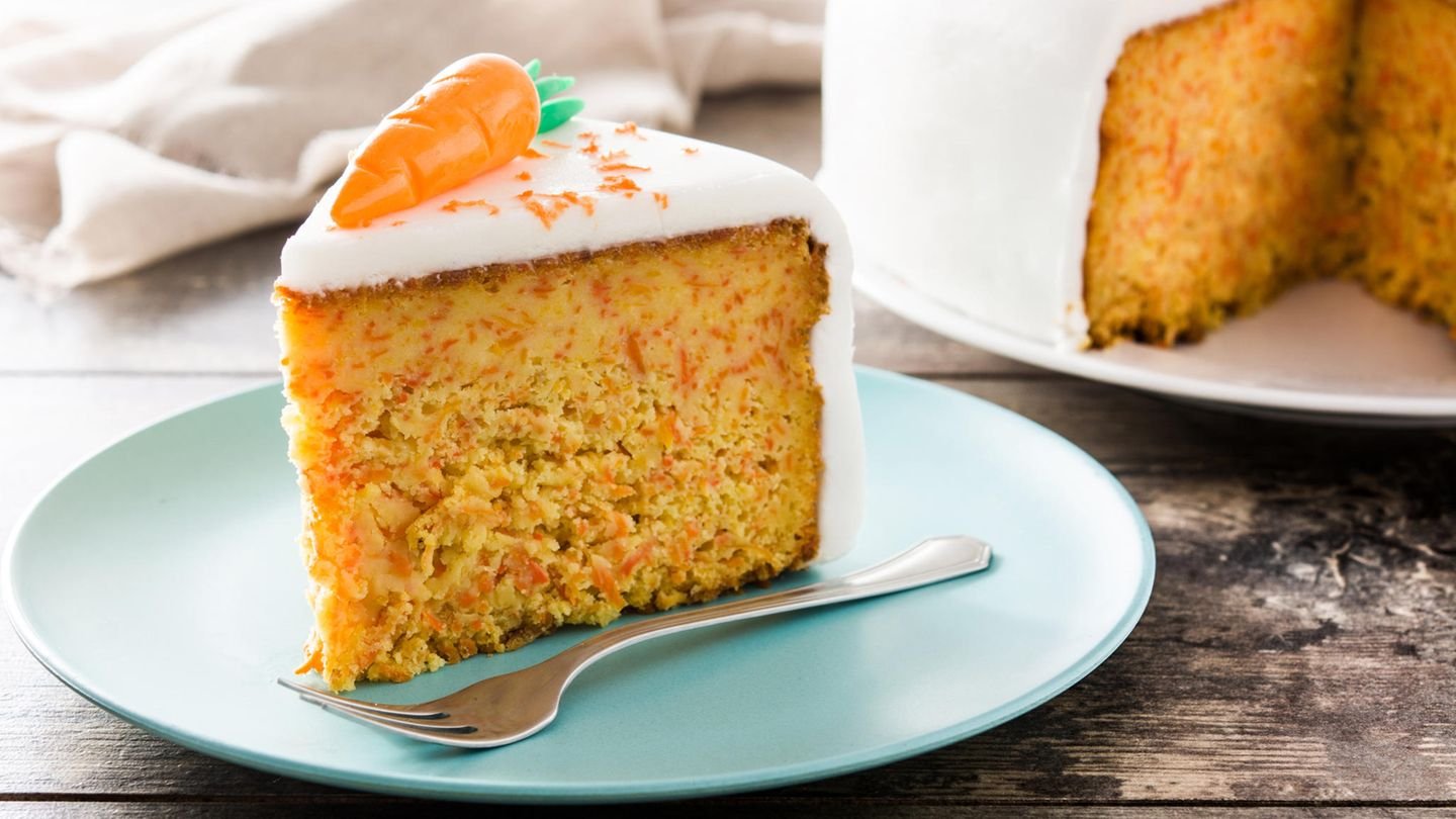 Schnelles Rezept für einen saftigen Möhrenkuchen