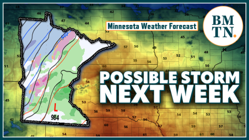 Minnesota weather forecast: Storm next week worth monitoring