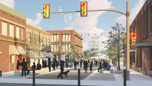 Plaza near Stillwater's historic Lift Bridge could open later this year