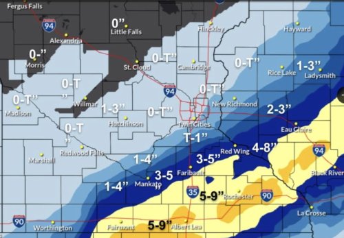 Winter storm: School closures, delays, e-learning days in Minnesota on Mar. 19