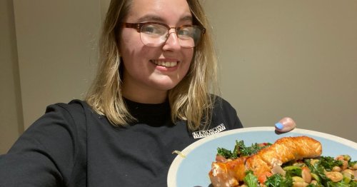I tried the Cooking with the Stars recipe with rave reviews