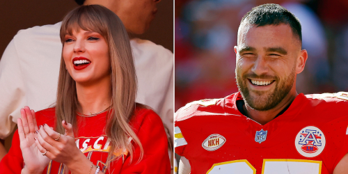 Watch Taylor Swift And Travis Kelce Dance To "Karma" During Ice Spice's Coachella Performance