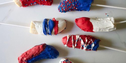 These White Chocolate-Covered Bananas Are Our Favorite 4th of July Dessert