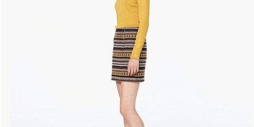 9 Mini Skirt + Tights Pairings to Get You Through Fall