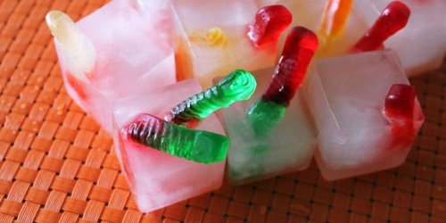 They’re Creepy, They’re Crawly, They’re (Gummy) Worm-Infested Ice Cubes!