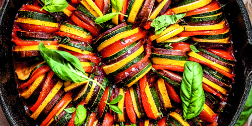 Taste The Rainbow With This *Delicious* Vegan Ratatouille Recipe