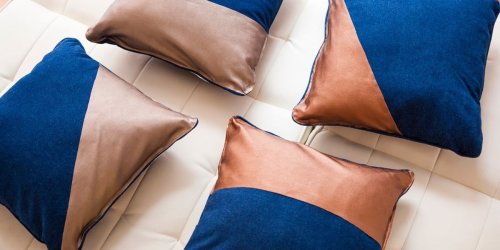Make These Chic $180 Pillows for Under $20 (Bonus: They’re No-Sew!)
