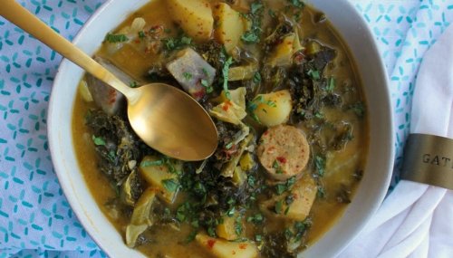 This Vegan Portuguese Kale Soup Recipe Will Cure What Ails You