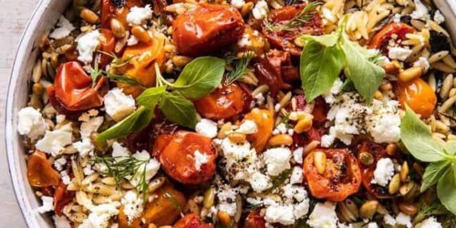 This Tomato Basil Orzo Recipe Is Perfect As A Summer Side Or Main