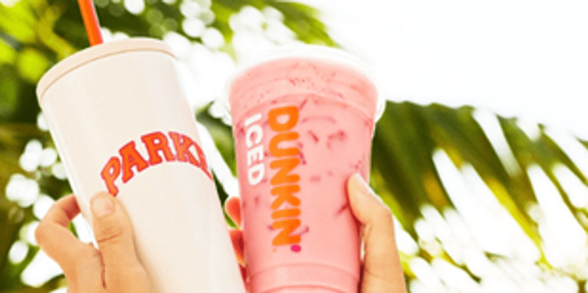 Dunkin’ Just Teamed Up With Cult-Favorite Parke For A Pink-Fueled Drop