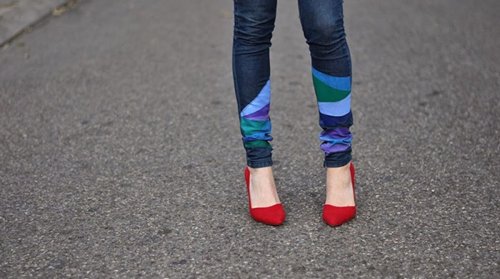 From Patterns to Cutouts: 24 Ways to Give Your Pants a DIY Upgrade