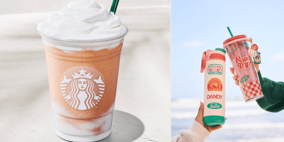 Starbucks Just Dropped a Nostalgic Orange Cream Summer Menu (And We’re Obsessed)