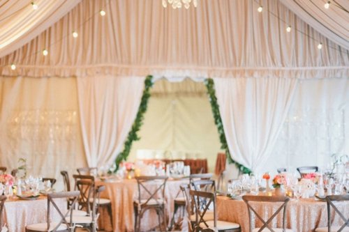 15 Gorgeous Ways to Decorate Your Wedding Tent
