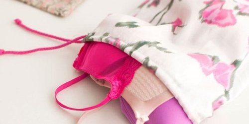 Easy Peasy DIY Travel Bags (+ Make Something Pink to Support Breast Cancer Awareness!)