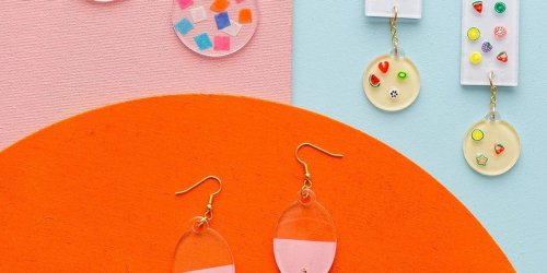 Make A Statement In These DIY Acrylic Earrings