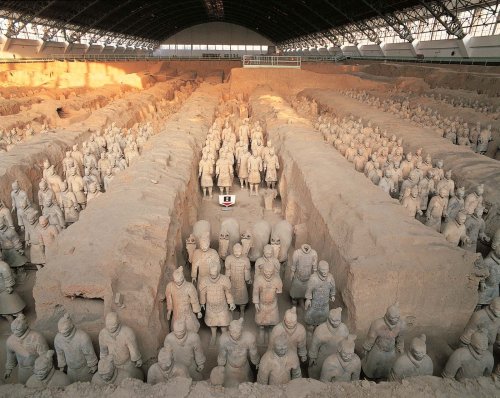 Terra cotta Army Qin Dynasty Soldier How Many Ancient China Discovery Facts Flipboard