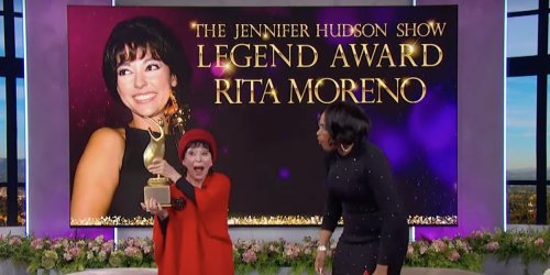 Video: Rita Moreno Presented With Legend Award on THE JENNIFER HUDSON SHOW