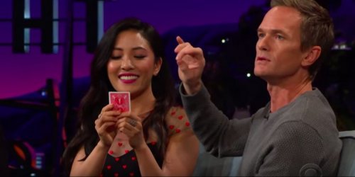 VIDEO: Neil Patrick Harris Shows James Corden a Slight of Hand Card Trick