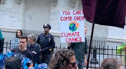 Group Called Extinction Rebellion Is Protesting Climate Change In NYC With Loads Of Fake Blood, Die-Ins, And The Scene Is Gory