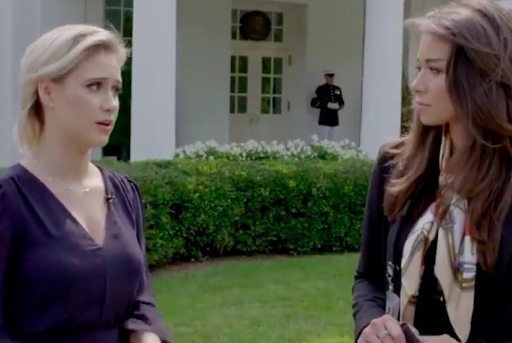 Borat's "Daughter" Also Got Access To The White House, Met Don Jr. - BroBible