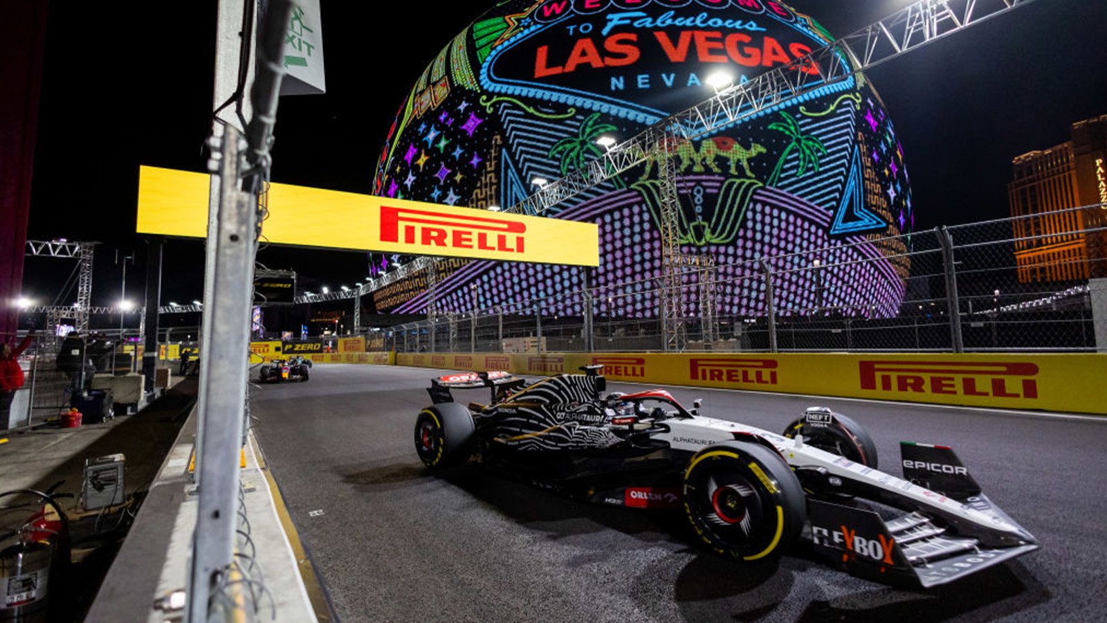 Incredible Visuals Of The 'Sphere' Singlehandedly Save Disastrous Las Vegas Grand Prix
