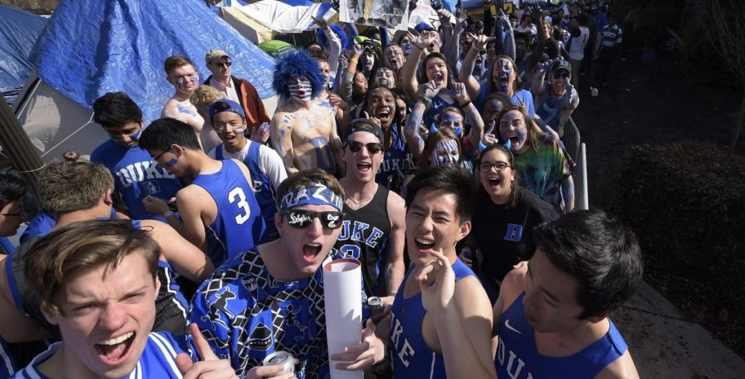 Duke's Test To Decide Who Gets To Sleep In Tents Before Coach K's Final Home Game Is Outrageous