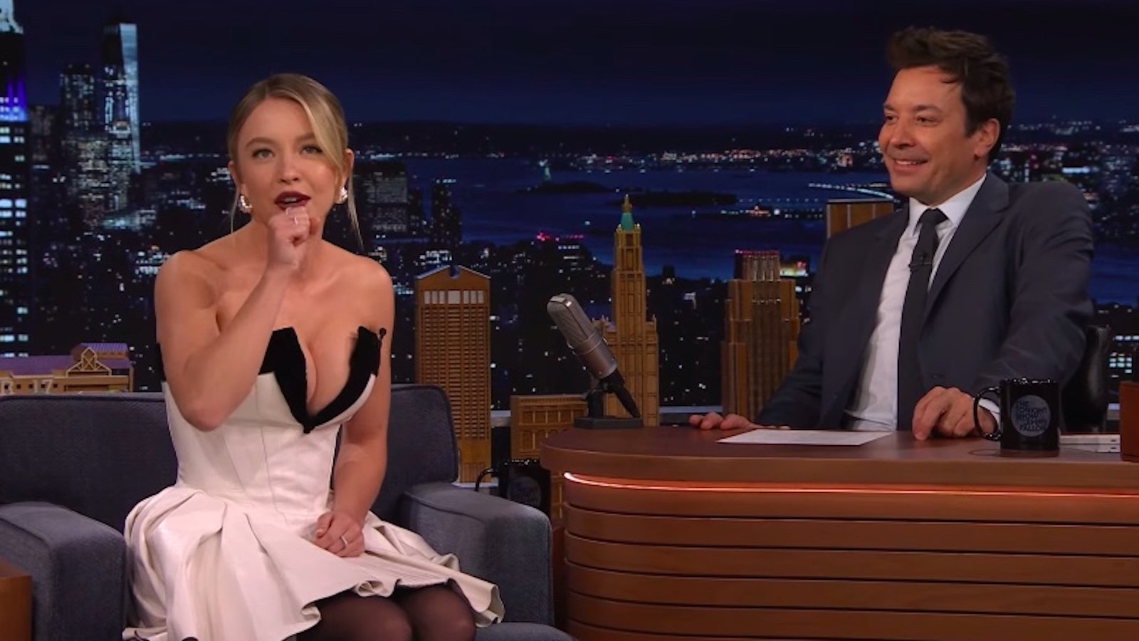 Sydney Sweeney Went On 'The Tonight Show' To Tease Her Upcoming Naughty Nun Movie
