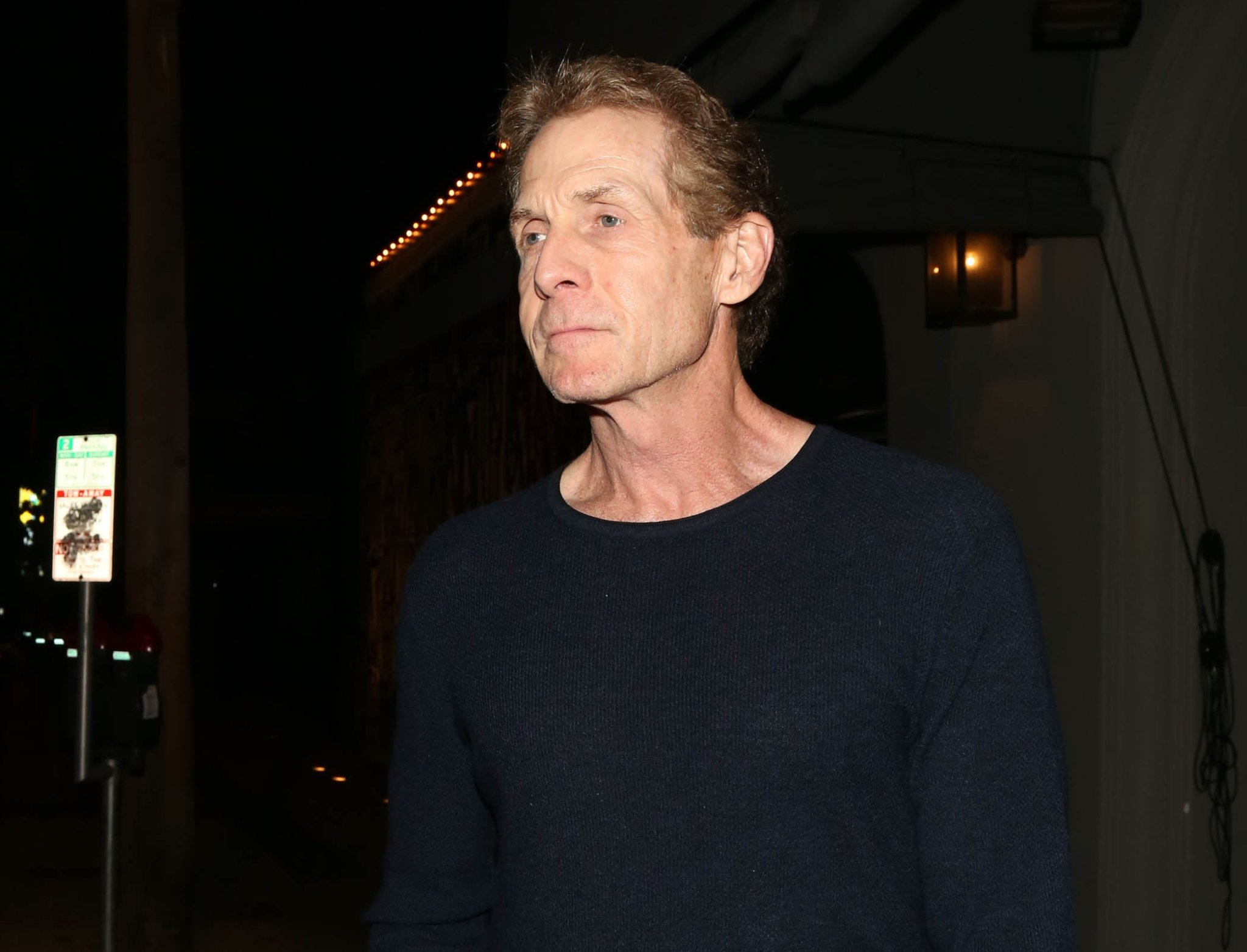 People aren't happy about Skip Bayless taking shots at LeBron's son