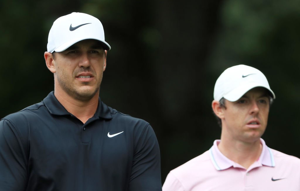 Video Of Brooks Koepka And Rory McIlroy Walking Completely In-Sync Will Break Your Brain