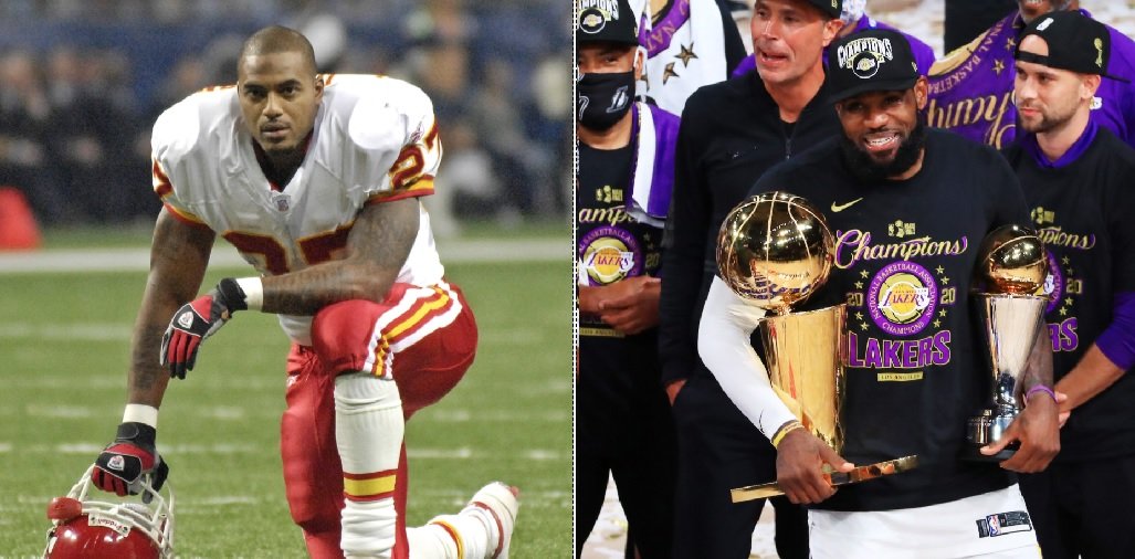 Former NFL RB Larry Johnson Believes LeBron James Committed A Satanic 'Blood Sacrifice' With Kobe Bryant To Win NBA Championship
