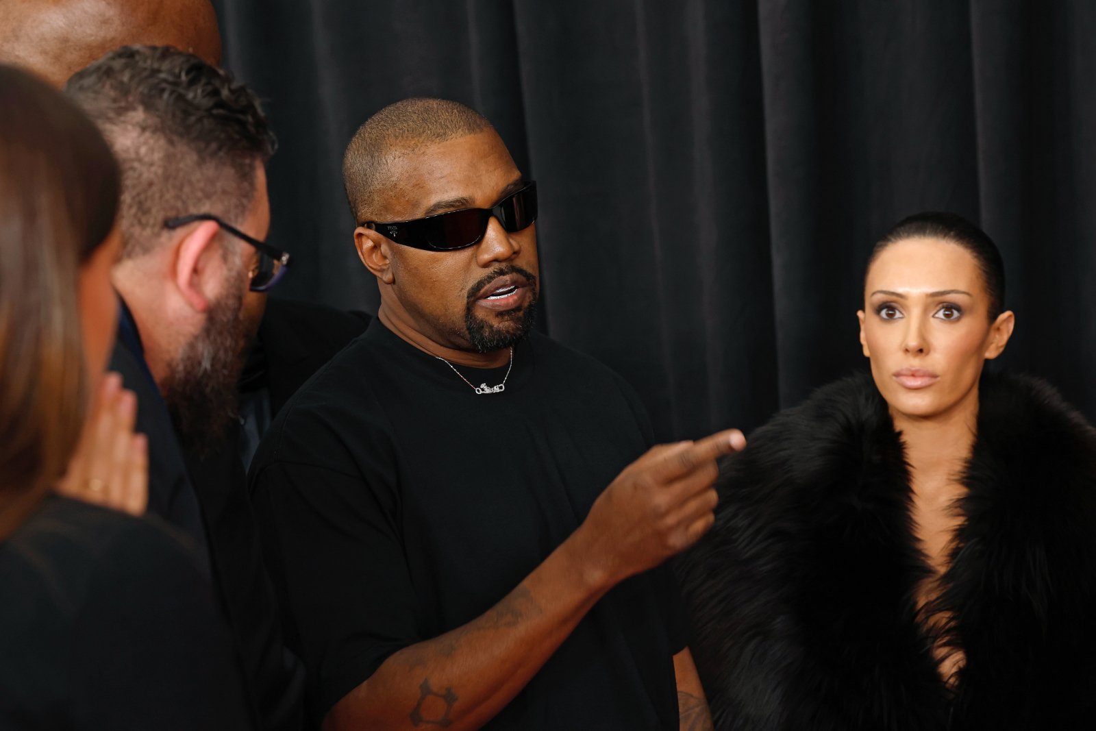 Kanye West And Wife Bianca Censori Show Up To Grammy’s, Walk Red Carpet, And Leave