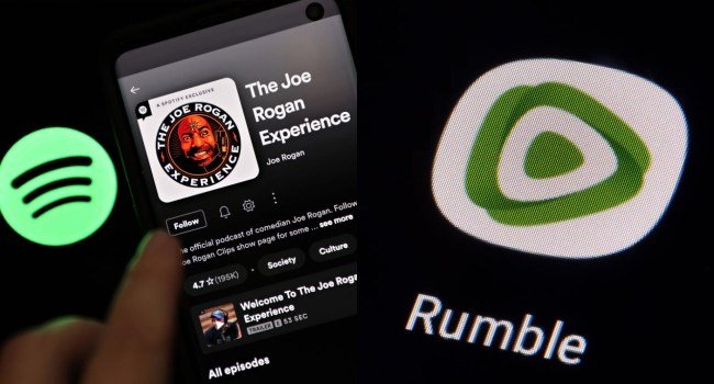 Social Media Platform Rumble Offers Joe Rogan $100M To Leave Spotify