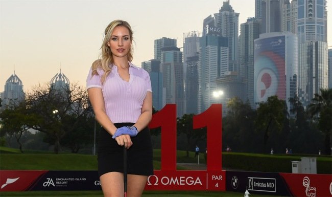 Paige Spiranac, Rocking A Chopped Up Chiefs Shirt, Weighs In On NFL Officials In New Viral Video