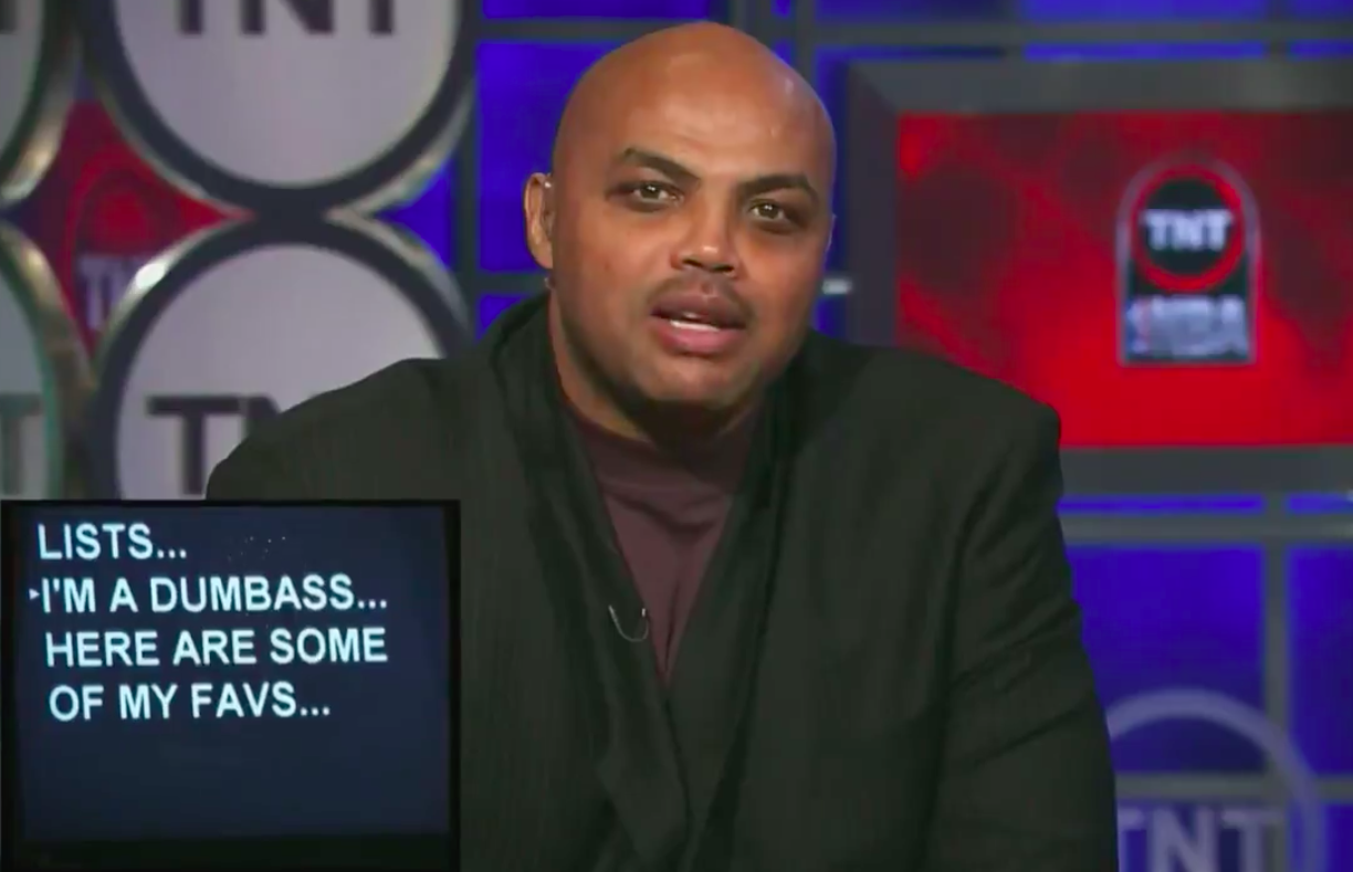 'Inside The NBA' Made An Amazing Compilation Of Charles Barkley's Funniest Moments To Celebrate His 20 Years On The Show