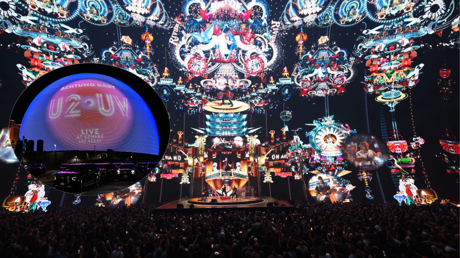 POV Videos From First-Ever Concert At ‘The Sphere’ In Las Vegas Showcase Breath-Taking Visuals
